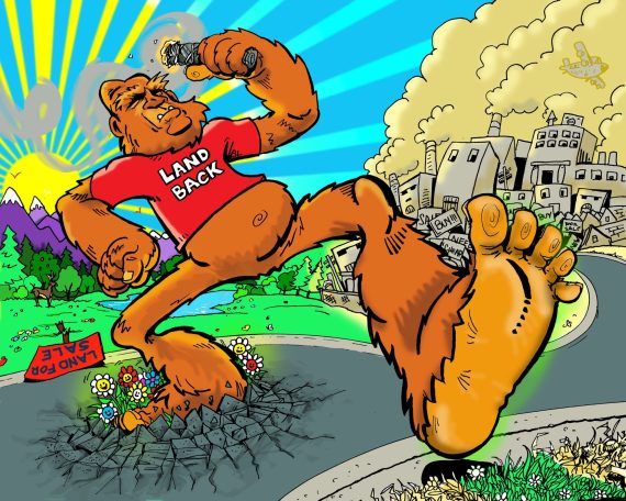 Big Foot returns to bring nature back.